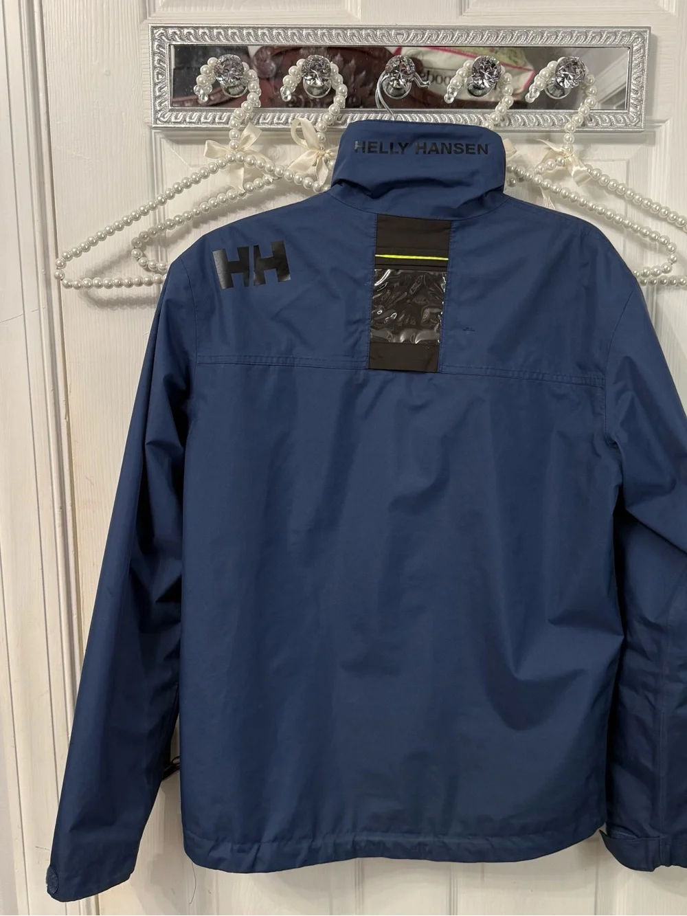 Helly Hansen Men’s Navy Waterproof Softshell Raincoat